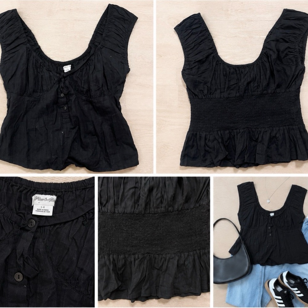 Black urban outfitters top